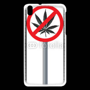 Coque HTC Desire 816 Cannabis interdit