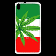 Coque HTC Desire 816 Drapeau italien cannabis