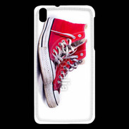 Coque HTC Desire 816 Chaussure Converse rouge