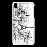 Coque HTC Desire 816 La France rurale vintage