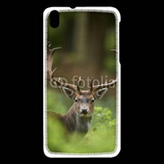 Coque HTC Desire 816 Portrait de Cerf 15