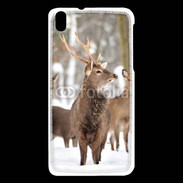 Coque HTC Desire 816 Cerf et biche en troupeau