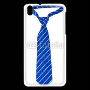 Coque HTC Desire 816 Cravate bleue