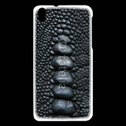 Coque HTC Desire 816 Effet crocodile noir