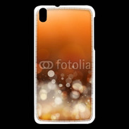 Coque HTC Desire 816 Fond bulles ocres