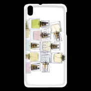 Coque HTC Desire 816 Pyramide de bouteilles de parfums