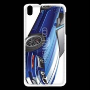Coque HTC Desire 816 Mustang bleue