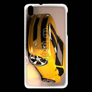 Coque HTC Desire 816 Belle voiture jaune et noire