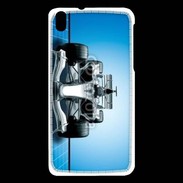 Coque HTC Desire 816 Formule 1 sur fond bleu
