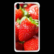 Coque HTC Desire 816 Fraises en folie