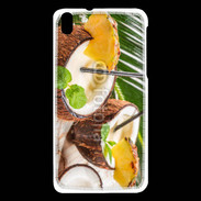 Coque HTC Desire 816 Pinacolada dans une noix de coco 2