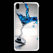 Coque HTC Desire 816 Cocktail bleu lagon 5