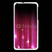 Coque HTC Desire 816 Rideau rose à strass