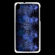 Coque HTC Desire 816 Feu d'artifice bleu