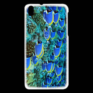 Coque HTC Desire 816 Banc de poissons bleus