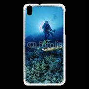 Coque HTC Desire 816 Tortue et plongeur