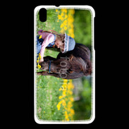 Coque HTC Desire 816 Enfant et cheval