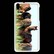 Coque HTC Desire 816 Groupe de chevaux