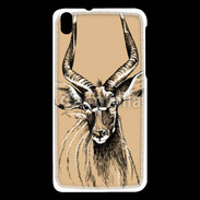 Coque HTC Desire 816 Antilope mâle en dessin