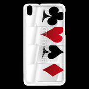 Coque HTC Desire 816 Carte de poker 2