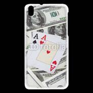 Coque HTC Desire 816 Paire d'as au poker 2