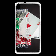 Coque HTC Desire 816 Paire d'as au poker 6