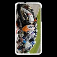 Coque HTC Desire 816 Course de moto Superbike