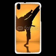 Coque HTC Desire 816 Silhouette de karatéka