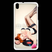 Coque HTC Desire 816 Pin up musique