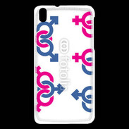 Coque HTC Desire 816 Symboles homme femme
