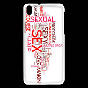 Coque HTC Desire 816 Nuage de mots sexy 2