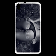 Coque HTC Desire 816 Belle fesse en noir et blanc 15