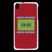 Coque HTC Desire 816 Bonus Offensif-Défensif Rouge