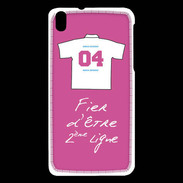 Coque HTC Desire 816 Deuxième ligne G Bonus offensif Rose
