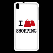Coque HTC Desire 816 I love Shopping