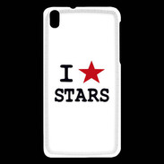 Coque HTC Desire 816 I love Stars