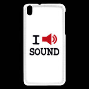 Coque HTC Desire 816 I love Sound