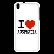 Coque HTC Desire 816 I love Australia