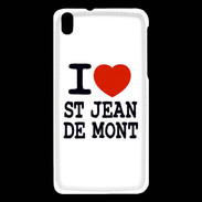 Coque HTC Desire 816 I love Saint Jean de Mont