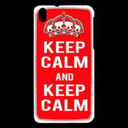 Coque HTC Desire 816 Keep Calm Rouge
