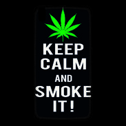 Coque HTC Desire 816 Keep Calm Smoke Noir