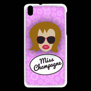 Coque HTC Desire 816 Miss Champagne Rousse