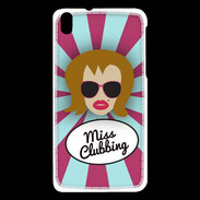 Coque HTC Desire 816 Miss Clubbing Rousse