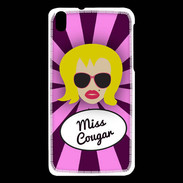 Coque HTC Desire 816 Miss Cougar Blonde