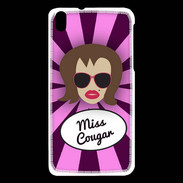 Coque HTC Desire 816 Miss Cougar Chatain