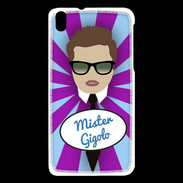 Coque HTC Desire 816 Mister Gigolo Chatain