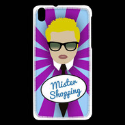 Coque HTC Desire 816 Mister Shopping Blond