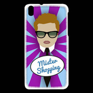 Coque HTC Desire 816 Mister Shopping Roux