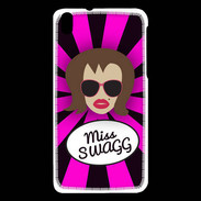 Coque HTC Desire 816 Miss Swag Chatain