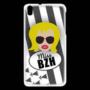 Coque HTC Desire 816 Miss Bretagne Blonde